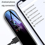 Gravador de Voz Q53 com Temporizador de Espera Ultra Longa, Cancelamento de Ruído HD, Sem Memória, 4GB, 8GB, 16GB, 32GB, 64GB, 128GB