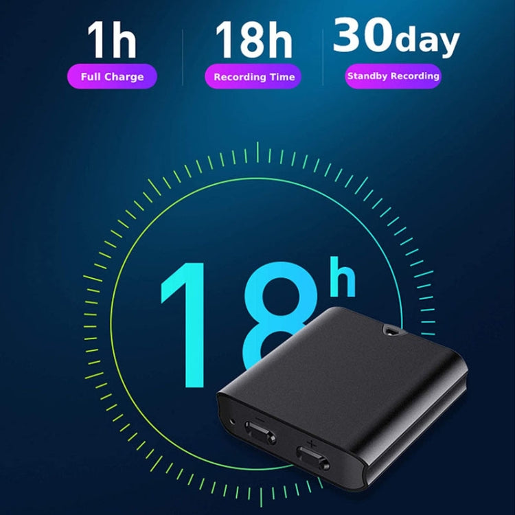 Gravador de Voz Magnético Q63 com Cancelamento de Ruído HD, Portátil, Caneta de Gravação Inteligente Ativada por Voz, 8GB, 32GB