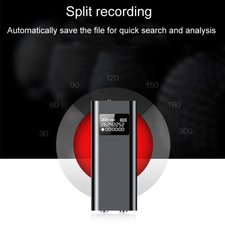 Gravador de Voz Inteligente Q25 com Ecrã HD, Cancelamento de Ruído, Clipe Traseiro, Repórter de Voz, 4GB, 8GB, 16GB, 32GB
