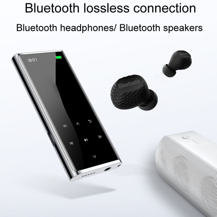 Leitor de Música MP3/MP4 Bluetooth M27 1,8 Polegadas, Gravador de E-Book, 4GB, 8GB, 16GB, 32GB