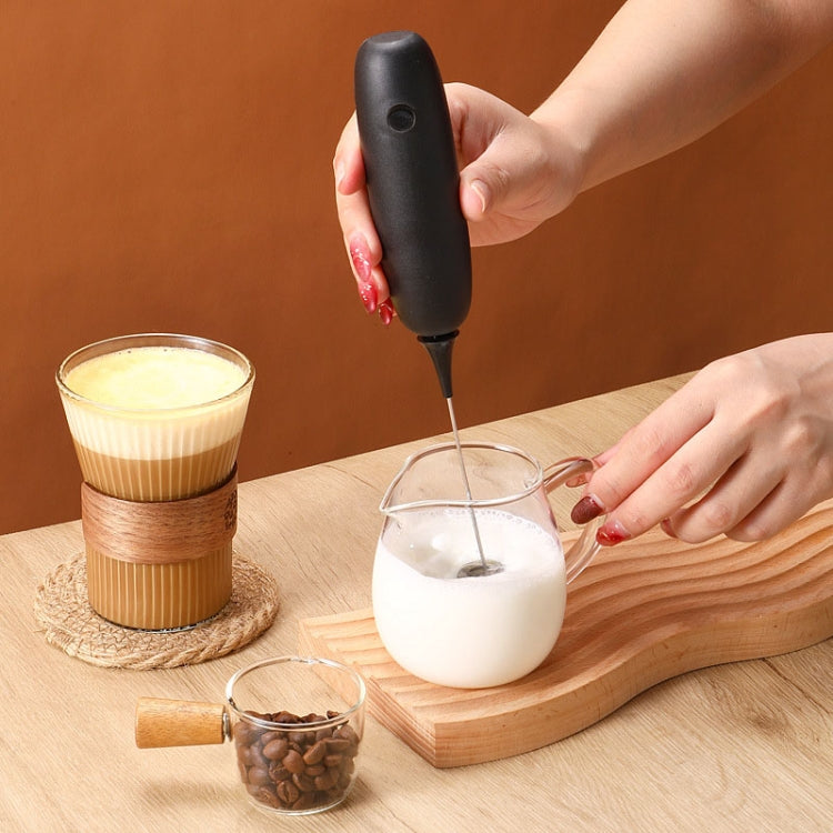 Espumador de Leite e Café Portátil Sem Fios, Pequena Ferramenta Doméstica para Mistura e Cozedura