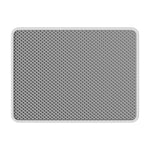 Tapete de Areia para Animais com Filtragem e Proteção Contra Salpicos, Almofadas de Cama Dupla Camada EVA, 45 x 30cm