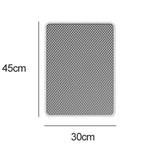 Tapete de Areia para Animais com Filtragem e Proteção Contra Salpicos, Almofadas de Cama Dupla Camada EVA, 45 x 30cm