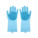 Luvas de Silicone para Lavar Louça, Luvas de Limpeza para Tarefas Domésticas Masculinas e Femininas, 160g