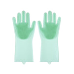 Luvas de Silicone para Lavar Louça, Luvas de Limpeza para Tarefas Domésticas Masculinas e Femininas, 160g