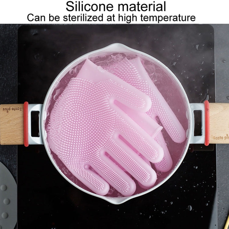 Luvas de Silicone para Lavar Louça, Luvas de Limpeza para Tarefas Domésticas Masculinas e Femininas, 160g