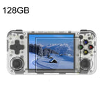 Consola de Jogo Portátil ANBERNIC RG35XX H com Ecrã IPS de 3,5 Polegadas, Sistema Linux, 64GB, 64GB+128GB