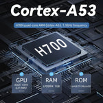 Consola de Jogo Portátil ANBERNIC RG35XX H com Ecrã IPS de 3,5 Polegadas, Sistema Linux, 64GB, 64GB+128GB