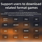 Consola de Jogo Portátil ANBERNIC RG35XX H com Ecrã IPS de 3,5 Polegadas, Sistema Linux, 64GB, 64GB+128GB