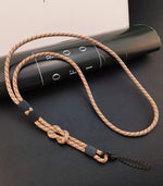 Cordão para Telemóvel Destacável de Duplo Uso com Ajuste, Corda de Pulso Anti-perda, Castanho Claro, Preto e Azul, Rosa