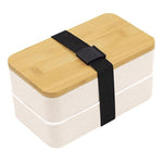 Marmita Isolada de Duas Camadas com Compartimentos de 1200ml, Recipiente de Plástico para Comida, Apto para Micro-ondas, Sem Saco Isolante Preto, Sem Saco Isolante Branco, Com Saco Isolante Preto, Com Saco Isolante Branco