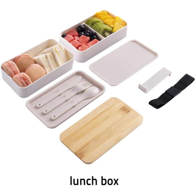 Marmita Isolada de Duas Camadas com Compartimentos de 1200ml, Recipiente de Plástico para Comida, Apto para Micro-ondas, Sem Saco Isolante Preto, Sem Saco Isolante Branco, Com Saco Isolante Preto, Com Saco Isolante Branco