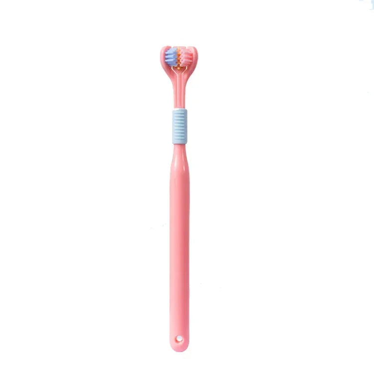 YALINA Escova de Dentes de Cerdas Macias com Três Lados e Forma em V de 360 Graus, 418 Adulto Rosa, 418 Adulto Roxo, A22 Crianças Rosa, A22 Crianças Amarelo, A22 Crianças Azul