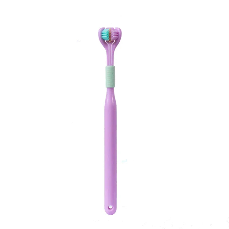 YALINA Escova de Dentes de Cerdas Macias com Três Lados e Forma em V de 360 Graus, 418 Adulto Rosa, 418 Adulto Roxo, A22 Crianças Rosa, A22 Crianças Amarelo, A22 Crianças Azul