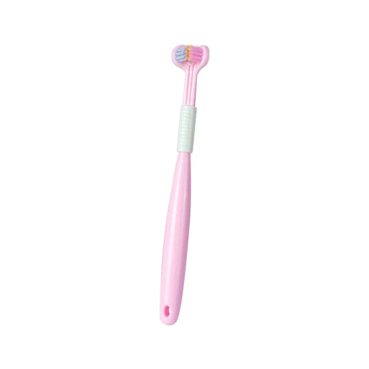 YALINA Escova de Dentes de Cerdas Macias com Três Lados e Forma em V de 360 Graus, 418 Adulto Rosa, 418 Adulto Roxo, A22 Crianças Rosa, A22 Crianças Amarelo, A22 Crianças Azul