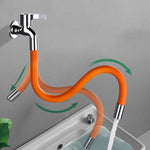 Tubo Extensor Universal Flexível para Torneira, Anti-Respingo, 20cm, 30cm, 50cm