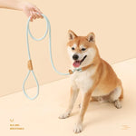Corda de Tração para Cão Médio e Grande com Fivela de Segurança Universal, Corrente Circular, 1,5m x 0,6cm, 1,5m x 0,8cm, 1,5m x 1cm, 1,8m x 0,6cm, 1,8m x 0,8cm, 1,8m x 1cm