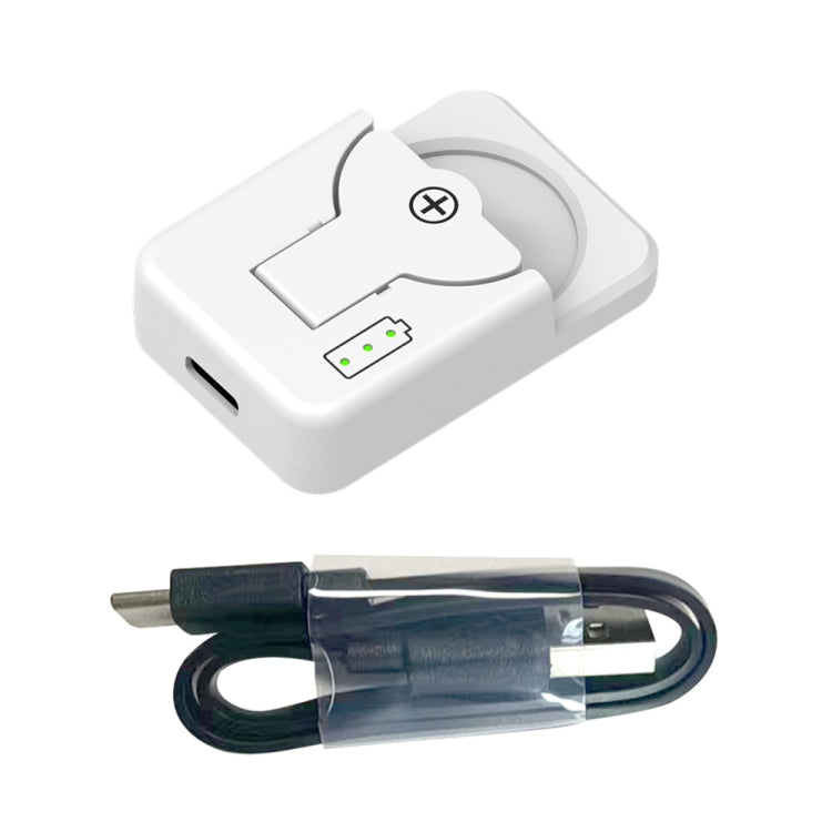 Carregador universal para bateria de botão 4.2V LIR2032/2450, RSC-X2-2 branco, RSC-X2-2 preto