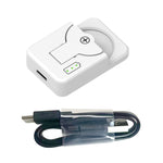 Carregador universal para bateria de botão 4.2V LIR2032/2450, RSC-X2-2 branco, RSC-X2-2 preto