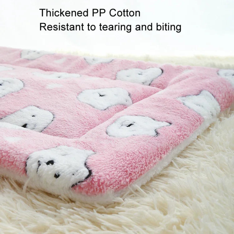 Almofada Espessa para Animais de Estimação Manta para Gato e Cão Cama para Animais, 32x25cm, 49x32cm, 61x41cm, 69x52cm, 79x60cm
