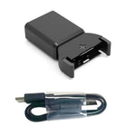 Carregador de bateria recarregável LIR2032 Key Toys, X21 preto