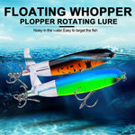 PROBEROS DW601 Iscas com Hélice Rotativa a 360 Graus, Isca Flutuante para Superfície, 10.5cm/13.5g, 11.5cm/16.5g, 14.5cm/32.5g
