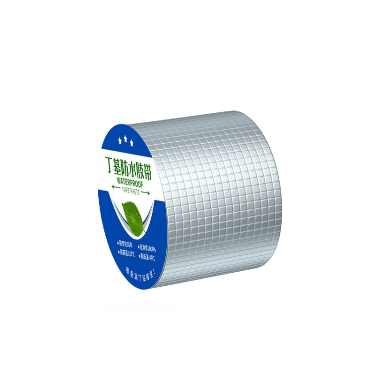 Fita impermeável de butilo com 1,2mm de espessura, autocolante em alumínio, 5cm x 5m, 15cm x 5m, 20cm x 5m, 10cm x 10m