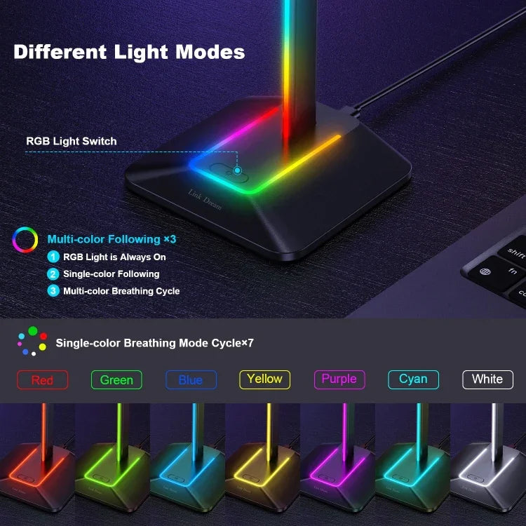 Suporte de Exposição para Auriculares com Dupla Saída Colorida New Bee, HUB de Expansão, Suporte para Auriculares, Z8 Preto, Z8 Prateado, Z9 Sem Interface Estendida Preto, Z9 Sem Interface Estendida Prateado