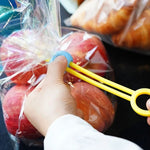 5 Clipes para Fita de Vedação, Selador Multiusos para Frescura de Alimentos na Cozinha