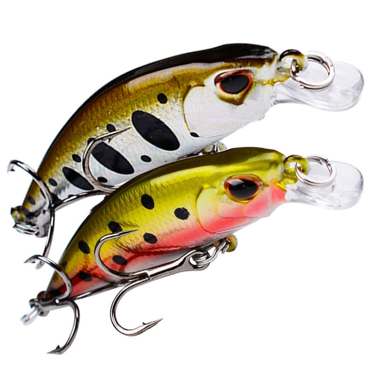 Isca Minnow Afundante 5.3cm 4.6g, Lançamento Longo, Isca Dura Biónica de Plástico, Equipamento de Pesca, Gancho PROBEROS DW577 8003, Gancho Comum PROBEROS DW578
