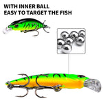 Isca Minnow Afundante 5.3cm 4.6g, Lançamento Longo, Isca Dura Biónica de Plástico, Equipamento de Pesca, Gancho PROBEROS DW577 8003, Gancho Comum PROBEROS DW578