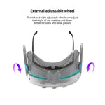 Máscara de Substituição para Meta Quest 3 com Circulação de Ar e Dissipação de Calor com Ventoinha Anti-Embaçamento Acessórios VR, Com Ventoinha