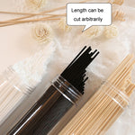 Rattan Aromatherapy Stick Floral Water Diffuser Hotel Deodorizing Diffuser Stick, 100pcs /Box 3mmx20cm, 100pcs /Box 3mmx25cm, 100pcs /Box 3mmx30cm, 50pcs /Box 3mmx20cm, 50pcs /Box 3mmx25cm, 50pcs /Box 3mmx30cm
