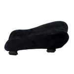 Curve Three-dimensional Support Memory Foam Office Chair Armrest Pad, Black, Gel Grid, Grid, Gray Grid, Gray