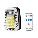 Luzes Solares de Jardim com Controlo Remoto, Luzes de Rua Automáticas para Exterior