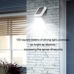 Luzes Solares de Jardim com Controlo Remoto, Luzes de Rua Automáticas para Exterior