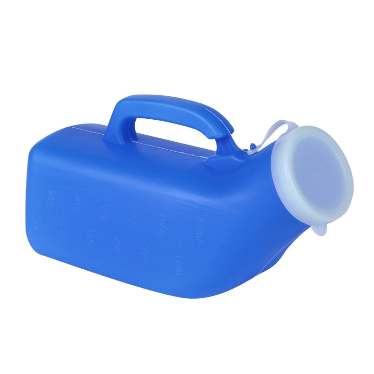 Urinol Masculino Doméstico 1200ml com Tampa e Boca Lisa, Urinol de Plástico