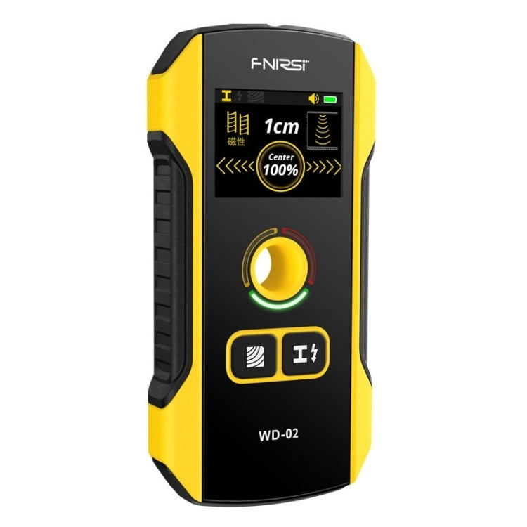 Detector multifuncional FNIRSI para fios de parede e vergalhões metálicos, WD-02