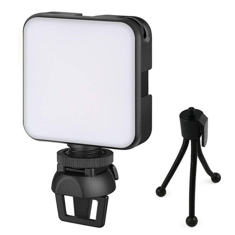 Luz de preenchimento para videoconferência móvel W64 com 64 LEDs para portátil, conjunto com clipe, conjunto clipe + tripé