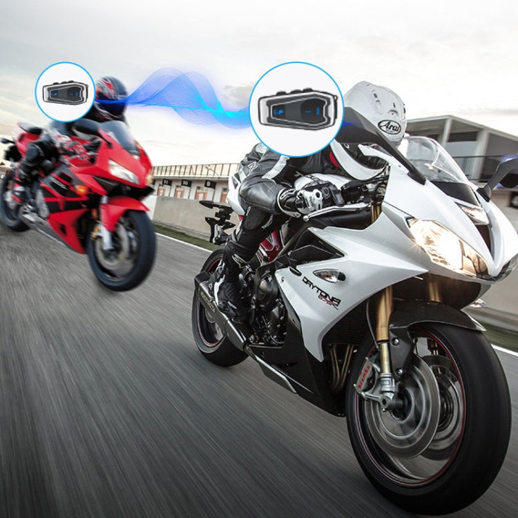 Auriculares estéreo Bluetooth 5.0 para capacete de motocicleta, V10