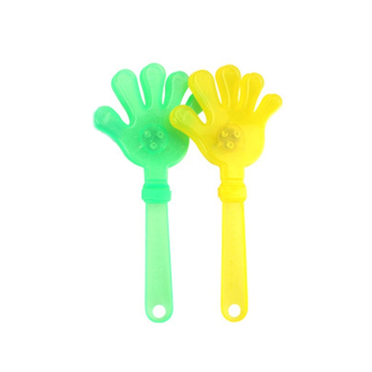 2pcs Luminous Clap Slap Palm Flash Cheering Event Props, Random Color Delivery, 24cm, 28cm