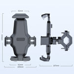 Suporte Automático para Telemóvel para Bicicleta, Suporte para Telemóvel de Bicicleta