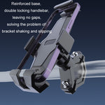 Suporte Automático para Telemóvel para Bicicleta, Suporte para Telemóvel de Bicicleta