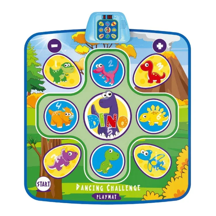 Tapete Musical Infantil para Dança, Jogo Eletrónico de Música e Dança, Caixa Musical de Brinquedo