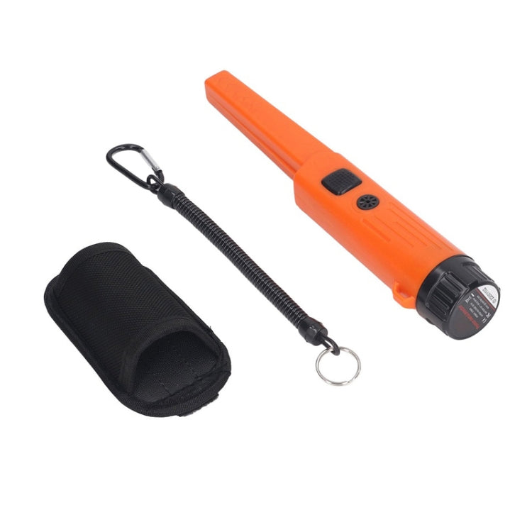 Detector de Posição Portátil Mini Impermeável de Metal, Laranja, Preto
