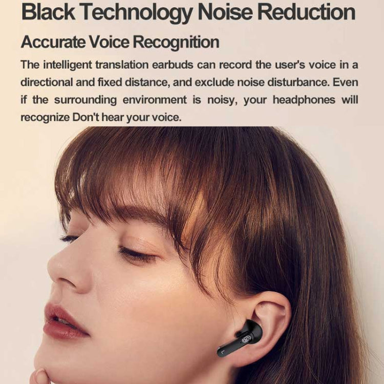 Hishell Y113 Auricular Tradutor de Voz Inteligente Auriculares Sem Fios Tradução Instantânea em Tempo Real Online 40 Línguas
