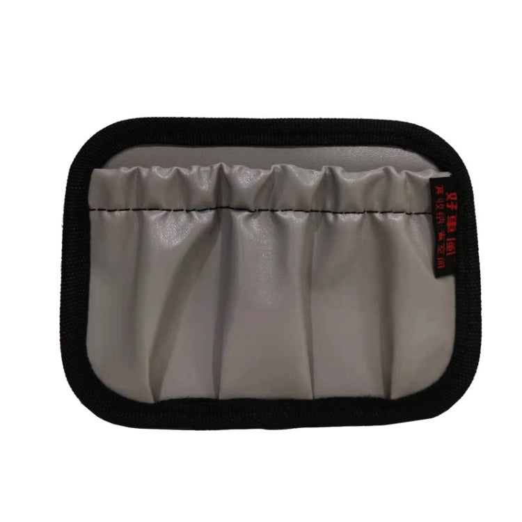 Car Instrument Console Adhesive Net Pocket Storage Hanging Bag, H012 Beige Large, H264 Gray Large, H013 Black Small, H014 Beige Small, H265 Gray Small