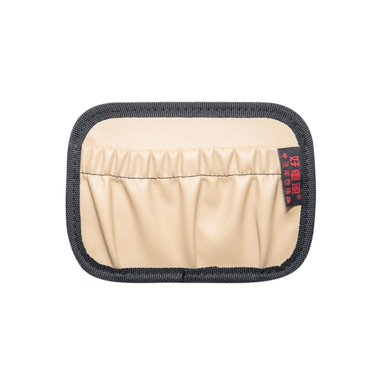 Car Instrument Console Adhesive Net Pocket Storage Hanging Bag, H012 Beige Large, H264 Gray Large, H013 Black Small, H014 Beige Small, H265 Gray Small