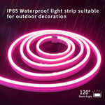 LIXINCORDA Tira de Luz LED Neon Flexível de Silicone 2m 5V USB com Controlo Tátil, USB Controlo Tátil (Rosa), USB Controlo Tátil (Branco Quente), USB Controlo Tátil (Azul)