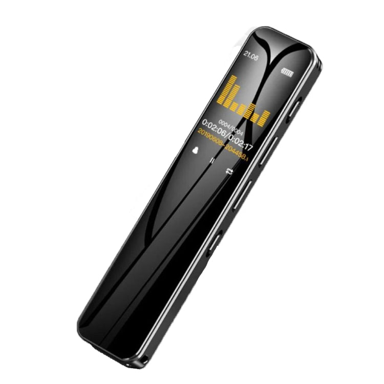 Gravador temporizador inteligente mini com ecrã colorido IPS HD de 0,96 polegadas, redução de ruído, 8GB, 16GB, 32GB